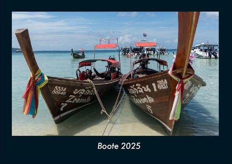 Tobias Becker: Boote 2025 Fotokalender DIN A4, Kalender