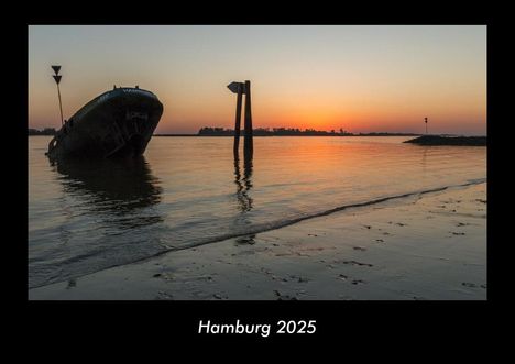 Tobias Becker: Hamburg 2025 Fotokalender DIN A3, Kalender