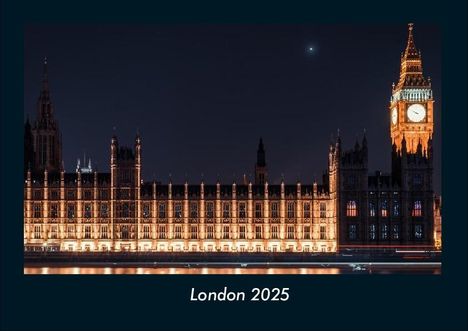 Tobias Becker: London 2025 Fotokalender DIN A4, Kalender