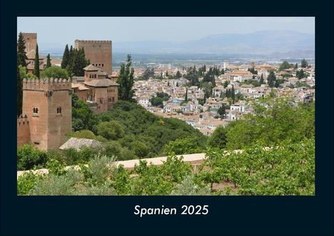 Tobias Becker: Spanien 2025 Fotokalender DIN A4, Kalender