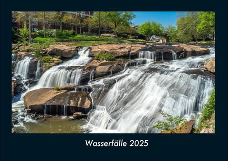 Tobias Becker: Wasserfälle 2025 Fotokalender DIN A4, Kalender