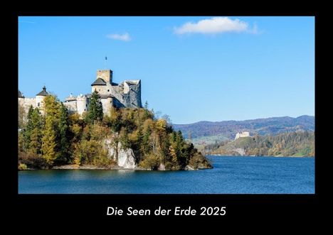 Tobias Becker: Die Seen der Erde 2025 Fotokalender DIN A3, Kalender