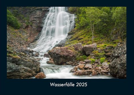 Tobias Becker: Wasserfälle 2025 Fotokalender DIN A4, Kalender