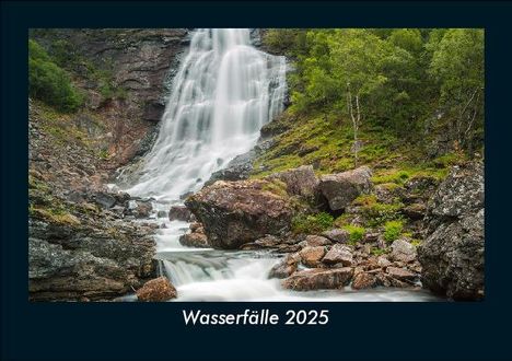 Tobias Becker: Wasserfälle 2025 Fotokalender DIN A5, Kalender