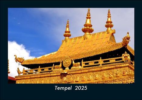 Tobias Becker: Tempel 2025 Fotokalender DIN A5, Kalender