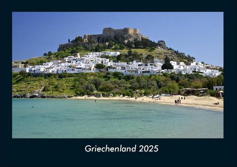 Tobias Becker: Griechenland 2025 Fotokalender DIN A4, Kalender