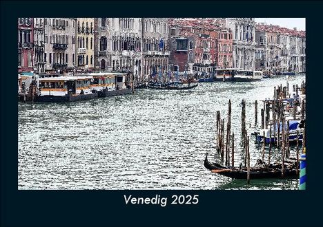 Tobias Becker: Venedig 2025 Fotokalender DIN A5, Kalender