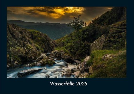 Tobias Becker: Wasserfälle 2025 Fotokalender DIN A4, Kalender