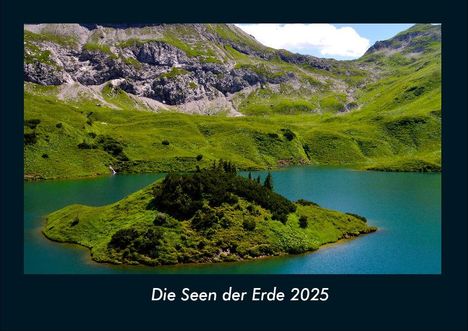 Tobias Becker: Die Seen der Erde 2025 Fotokalender DIN A4, Kalender