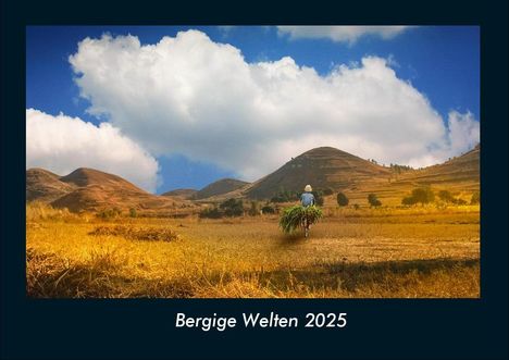 Tobias Becker: Bergige Welten 2025 Fotokalender DIN A4, Kalender