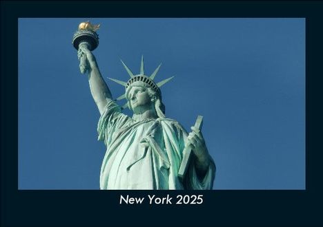 Tobias Becker: New York 2025 Fotokalender DIN A5, Kalender