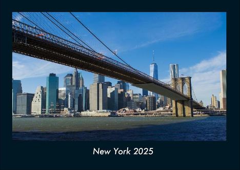 Tobias Becker: New York 2025 Fotokalender DIN A4, Kalender