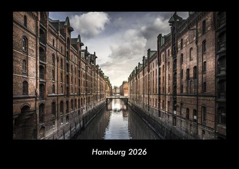 Tobias Becker: Hamburg 2026 Fotokalender DIN A3, Kalender