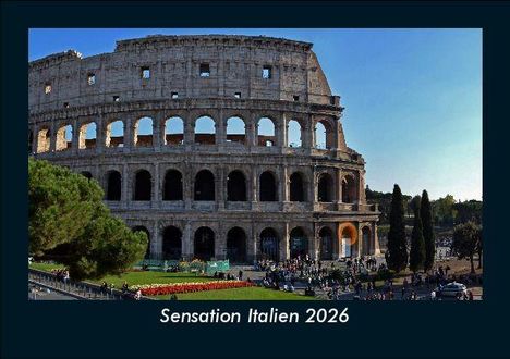 Tobias Becker: Sensation Italien 2026 Fotokalender DIN A5, Kalender
