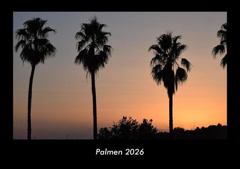 Tobias Becker: Palmen 2026 Fotokalender DIN A3, Kalender