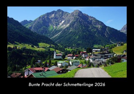 Tobias Becker: Bunte Pracht der Schmetterlinge 2026 Fotokalender DIN A3, Kalender