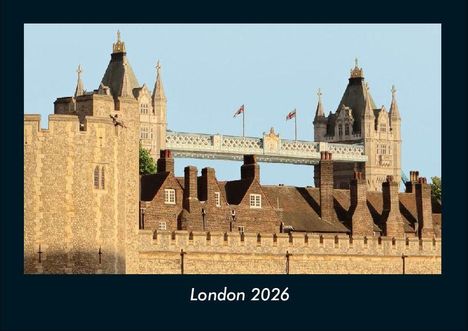 Tobias Becker: London 2026 Fotokalender DIN A4, Kalender
