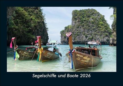 Tobias Becker: Segelschiffe und Boote 2026 Fotokalender DIN A5, Kalender