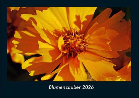 Tobias Becker: Blumenzauber 2026 Fotokalender DIN A4, Kalender