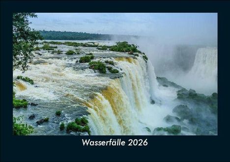 Tobias Becker: Wasserfälle 2026 Fotokalender DIN A5, Kalender