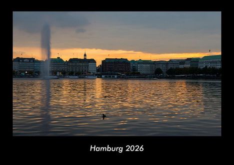 Tobias Becker: Hamburg 2026 Fotokalender DIN A3, Kalender
