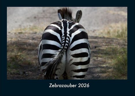 Tobias Becker: Zebrazauber 2026 Fotokalender DIN A4, Kalender