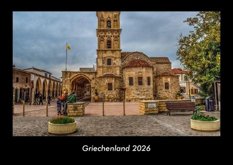Tobias Becker: Griechenland 2026 Fotokalender DIN A3, Kalender
