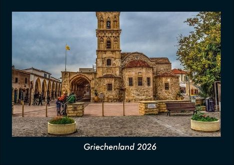 Tobias Becker: Griechenland 2026 Fotokalender DIN A4, Kalender