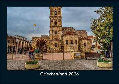 Tobias Becker: Griechenland 2026 Fotokalender DIN A5, Kalender