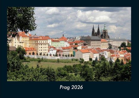 Tobias Becker: Prag 2026 Fotokalender DIN A4, Kalender