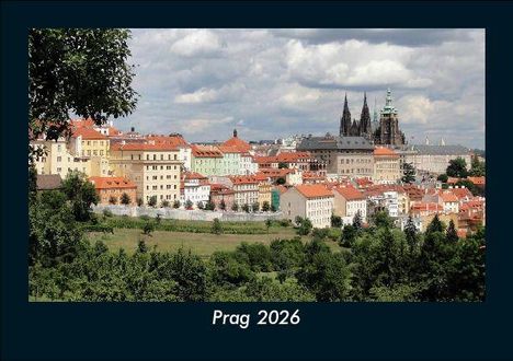 Tobias Becker: Prag 2026 Fotokalender DIN A5, Kalender
