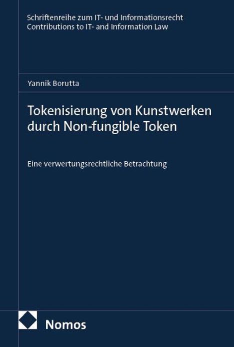 Yannik Borutta: Tokenisierung von Kunstwerken durch Non-fungible Token, Buch