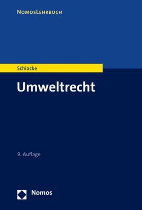 Sabine Schlacke: Umweltrecht, Buch