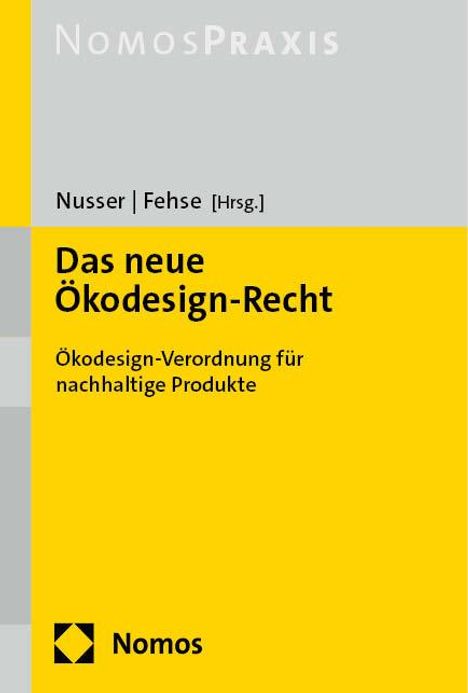 Das neue Ökodesign-Recht, Buch