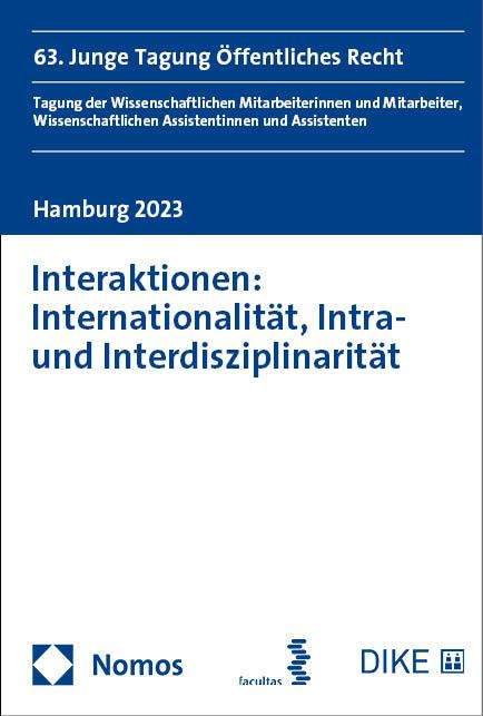 Interaktionen: Internationalität, Intra- und Interdisziplinarität, Buch