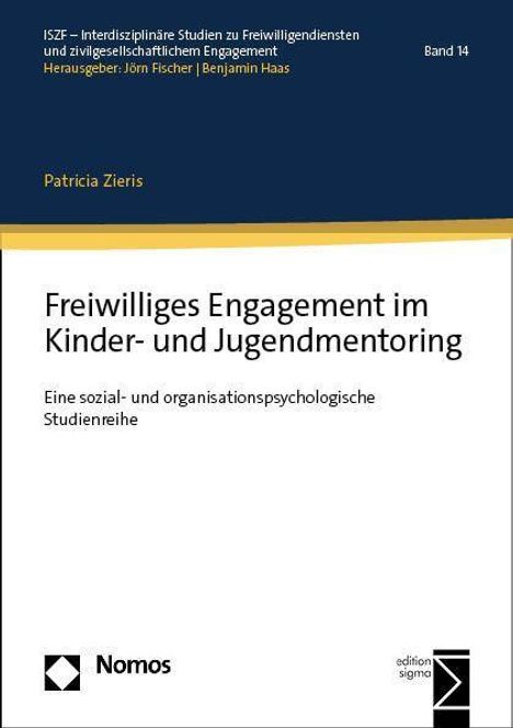 Patricia Zieris: Freiwilliges Engagement im Kinder- und Jugendmentoring, Buch