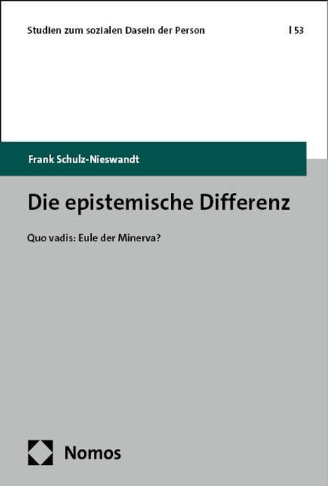 Frank Schulz-Nieswandt: Die epistemische Differenz, Buch