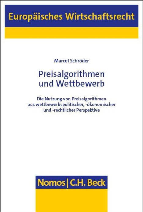Marcel Schröder: Preisalgorithmen und Wettbewerb, Buch