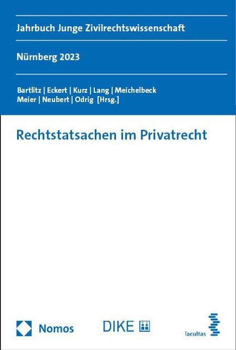 Rechtstatsachen im Privatrecht, Buch