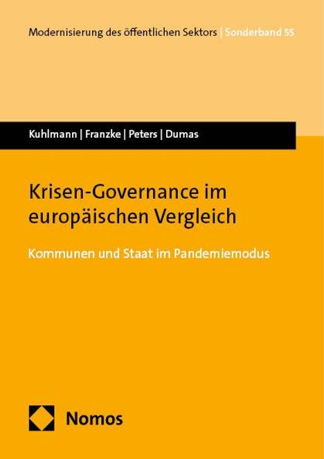 Sabine Kuhlmann: Krisen-Governance im europäischen Vergleich, Buch