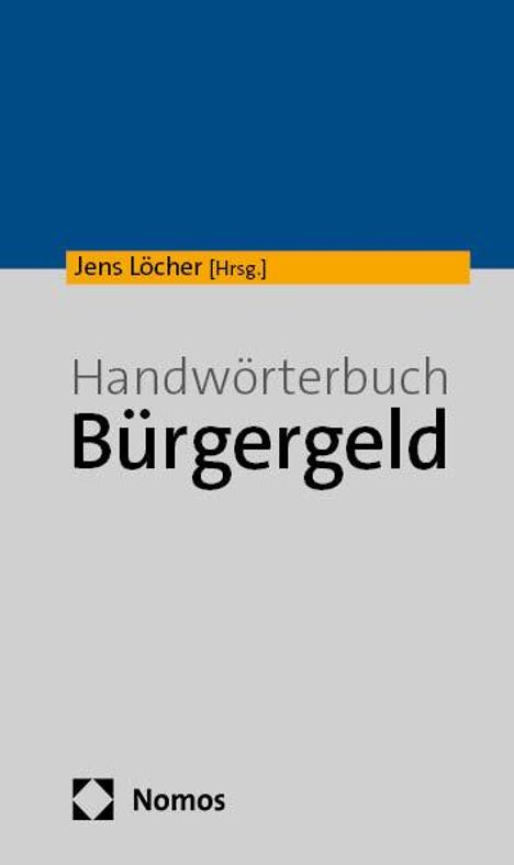 Handwörterbuch Bürgergeld, Buch