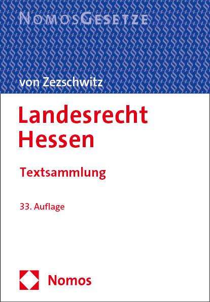 Landesrecht Hessen, Buch
