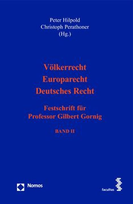 Völkerrecht - Europarecht - Deutsches Recht, Buch
