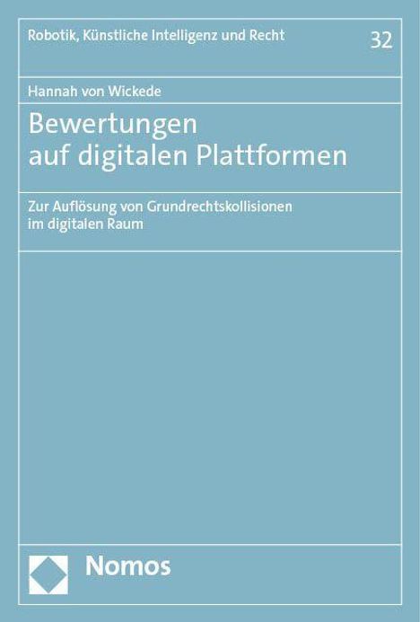 Hannah von Wickede: Bewertungen auf digitalen Plattformen, Buch