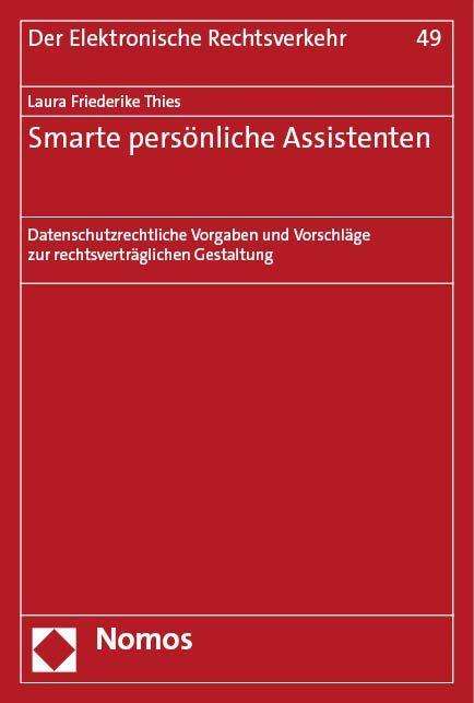 Laura Friederike Thies: Smarte persönliche Assistenten, Buch