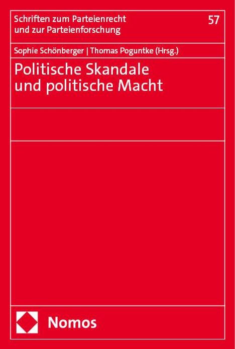 Politische Skandale und politische Macht, Buch