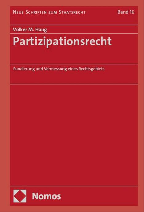 Volker M. Haug: Partizipationsrecht, Buch