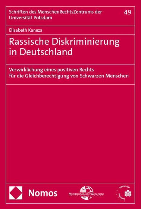 Elisabeth Kaneza: Rassische Diskriminierung in Deutschland, Buch