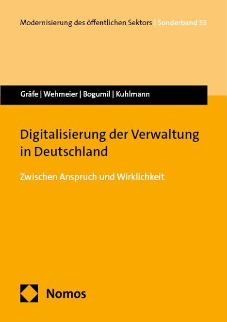 Philipp Gräfe: Digitalisierung der Verwaltung in Deutschland, Buch