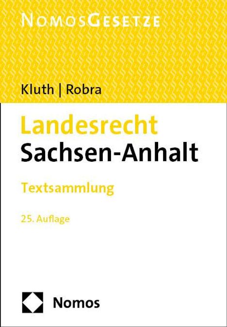 Landesrecht Sachsen-Anhalt, Buch